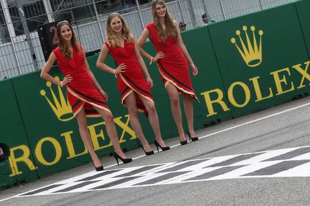 German Grand Prix, Hockenheimring 28 - 31 July 2016 31.07.2016 - Grid Girls 