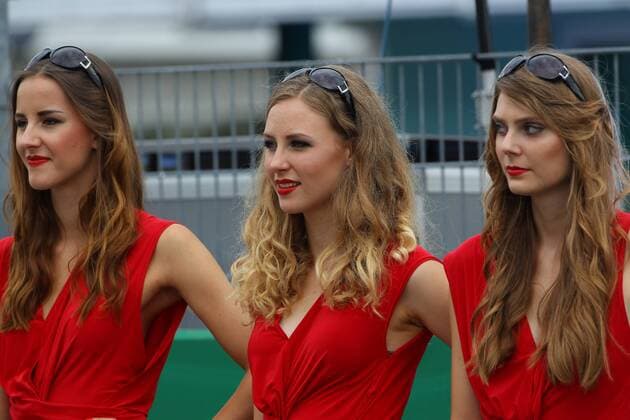 German Grand Prix, Hockenheimring 28 - 31 July 2016 31.07.2016 - Grid Girls 