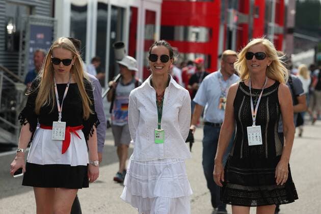 German Grand Prix, Hockenheimring 28 - 31 July 2016 31.07.2016 - Girls in the paddock 