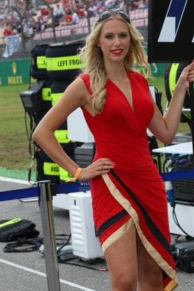 German Grand Prix, Hockenheimring 28 - 31 July 2016 31.07.2016 - Race, Grid Girl 
