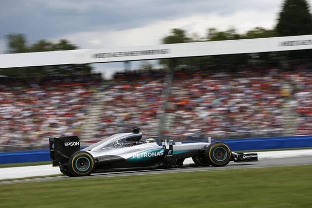 Motorsports: FIA Formula One World Championship WM Weltmeisterschaft 2016, Grand Prix of Germany, 44 Lewis Hamilton (GBR, Mercedes AMG Petronas Formula One Team), xHOCHxZWEIx