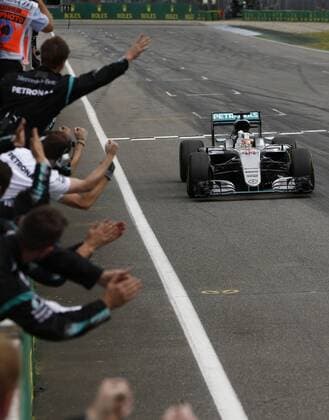 Motorsports: FIA Formula One World Championship WM Weltmeisterschaft 2016, Grand Prix of Germany, 44 Lewis Hamilton (GBR, Mercedes AMG Petronas Formula One Team), xHOCHxZWEIx