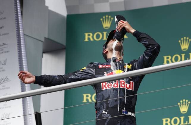 Motorsports: FIA Formula One World Championship WM Weltmeisterschaft 2016, Grand Prix of Germany, 3 Daniel Ricciardo (AUS, Red Bull Racing), xHOCHxZWEIx