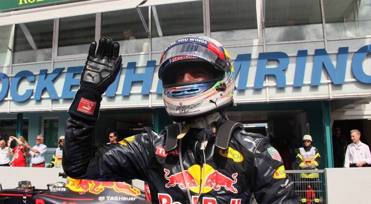 Daniel Ricciardo, Red Bull Racing, formula 1 GP, Germany in Hockenheim, 31.07.2016 Photo:mspb Jackie Weiss Daniel Ricciardo, formula 1 GP, Germany