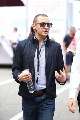 Chester Bennington (Saenger der Band Linkin Park), Grosser Preis von Deutschland 2016, Fahrerlager, Motorsport, Formel 1, 31.07.2016, Hockenheim Copyright: Neis Eibner-Pressefoto EP_ANS