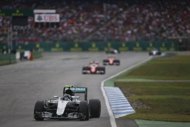 July 31, 2016 - Hockenheim, Germany - NICO ROSBERG of Germany and Mercedes AMG Petronas F1 Team drives during the 2016 Formula 1 German Grand Prix at the Hockenheimring, in Hockenheim, Germany. F1 2016 - German Grand Prix - Hamilton wins - ZUMAg147