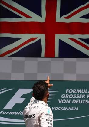 German Grand Prix, Hockenheimring 28 - 31 July 2016 31.07.2016 - Race, Lewis Hamilton (GBR) Mercedes AMG F1 W07 Hybrid race winner 