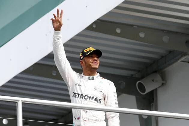 Motorsports: FIA Formula One World Championship WM Weltmeisterschaft 2016, Grand Prix of Germany, 44 Lewis Hamilton (GBR, Mercedes AMG Petronas Formula One Team), xHOCHxZWEIx