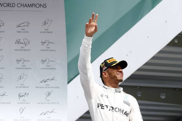 Motorsports: FIA Formula One World Championship WM Weltmeisterschaft 2016, Grand Prix of Germany, 44 Lewis Hamilton (GBR, Mercedes AMG Petronas Formula One Team), xHOCHxZWEIx