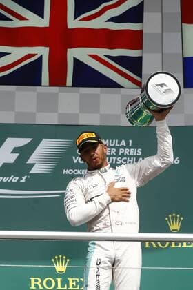 Motorsports: FIA Formula One World Championship WM Weltmeisterschaft 2016, Grand Prix of Germany, 44 Lewis Hamilton (GBR, Mercedes AMG Petronas Formula One Team), xHOCHxZWEIx