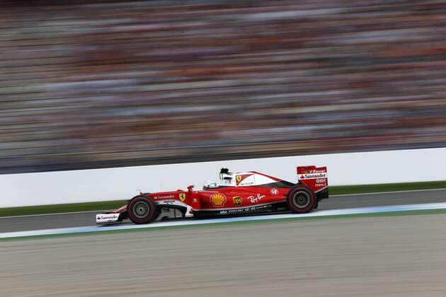 Motorsports: FIA Formula One World Championship WM Weltmeisterschaft 2016, Grand Prix of Germany, 5 Sebastian Vettel (GER, Scuderia Ferrari), xHOCHxZWEIx