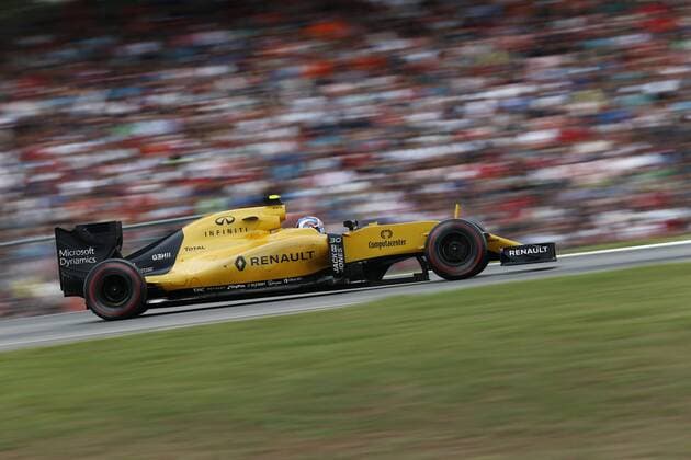 Motorsports: FIA Formula One World Championship WM Weltmeisterschaft 2016, Grand Prix of Germany, 30 Jolyon Palmer (GBR, Renault Formula 1 Team), xHOCHxZWEIx