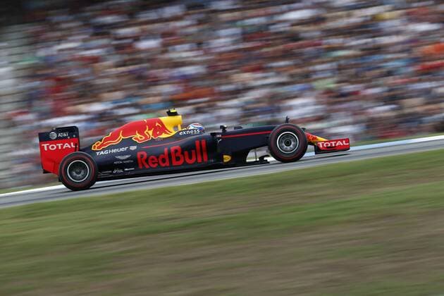 Motorsports: FIA Formula One World Championship WM Weltmeisterschaft 2016, Grand Prix of Germany, 33 Max Verstappen (NLD, Red Bull Racing), xHOCHxZWEIx