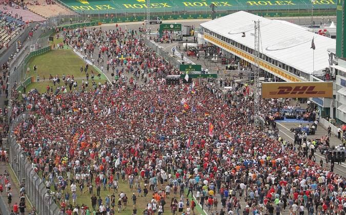 Fans, formula 1 GP, Germany in Hockenheim, 31.07.2016 Photo:mspb Jerry Andre Fans, formula 1 GP, Germany