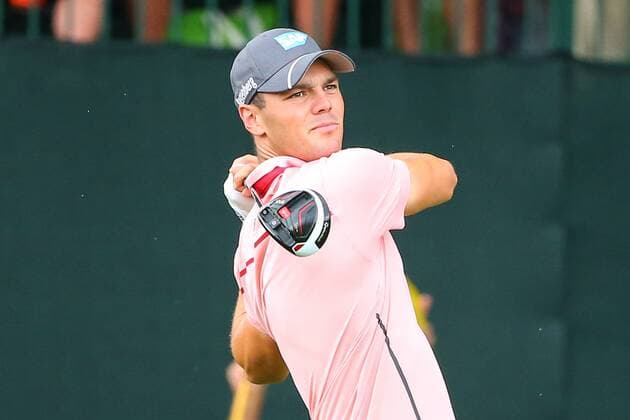 30 JUL 2016: Martin Kaymer of Germany tees off at the 1st hole of the final round of the 98th PGA Golf Herren Championship played at Baltusrol Golf Club in Springfield,NJ.(Photo by Rich Graessle Icon Sportswire) GOLF: JUL 31 PGA - PGA Championship - Final Round Icon07311621242016 EDITORIAL USE ONLY