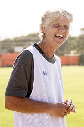 Pia Sundhage, coach, Nationalteam Schweden Training Estadio Antunes utanför Rio de Janeiro, Brasilien, OS 2016 2016-07-31  xORRExPONTUSx AB98663585