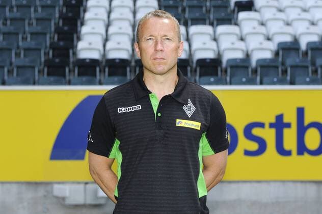 Porträt: Fußball, GER, 1. BL, Bundesliga, Porträttermin 2016 2017, Borussia Mönchengladbach: Co Trainer Frank Geideck (Gladbach). Einzelbild, Portrait, Porträt.