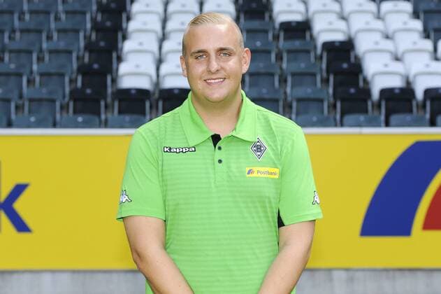 Porträt: Fußball, GER, 1. BL, Bundesliga, Porträttermin 2016 2017, Borussia Mönchengladbach: Zeugwart Christian Rieger (Gladbach). Einzelbild, Portrait, Porträt.