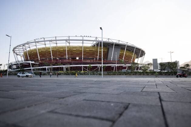 Rio 2016, Tennis, letzte Vorbereitungen im Olympischen Tenniszentrum - Rio de Janeiro, Brasilien.  Copyright: PETTERxARVIDSON BB160801PA092
