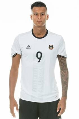 02.08.2016, xfux, Fussball, Deutschland DFB Olympiateam Fototermin, emspor emonline, v.l. Davie Selke Neu-Isenburg