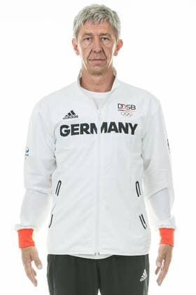 02.08.2016, xfux, Fussball, Deutschland DFB Olympiateam Fototermin, emspor emonline, v.l. Michael Schmidt Portrait Neu-Isenburg