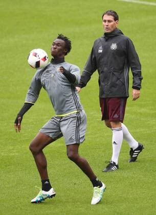 Anderlecht s Idrissa Sylla pictured during a training session of Belgian first league soccer team RSC Anderlecht in Brussels, Tuesday 02 August 2016. Tomorrow Anderlecht is playing the return leg of the third qualification round for the Champions League competition against Russian team FC Rostov. The first leg ended in a 2-2 draw. VIRGINIExLEFOUR  x04902115x