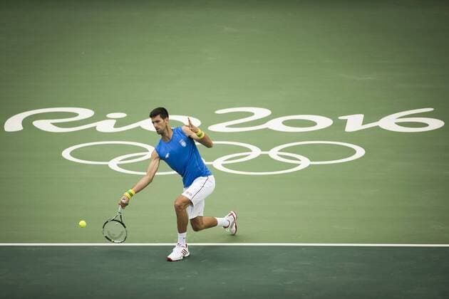August 2, 2016 - Rio de Janeiro, Brasil - ES Rio de Janeiro, RJ 02 08 2016 JOGOS OLIMPICOS - Novak Djokovic. August 2, 2016 - ZUMAgl2_