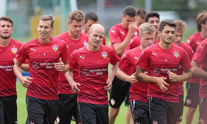 03.08.2016 Stuttgart Fußball 2. Bundesliga Saison 2016 2017 VfB Stuttgart Training: mitte Tobias Werner (VfB)