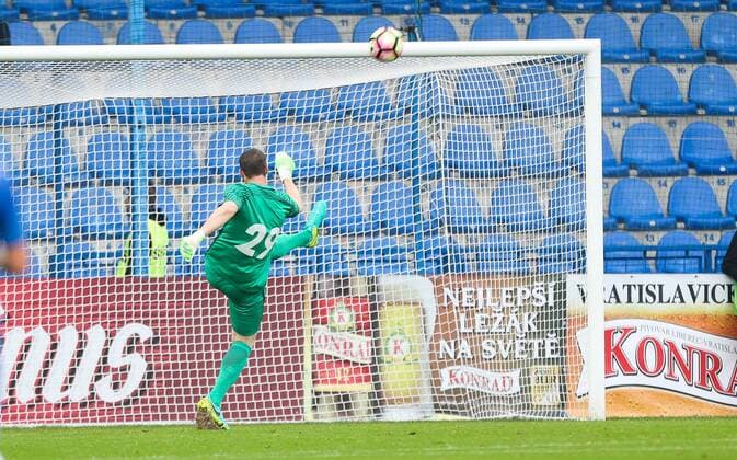 SOCCER - UEFA EL quali, Liberec vs Admira LIBEREC,CZECH REPUBLIC,03.AUG.16 - SOCCER - UEFA Europa League, qualification, Slovan Liberec vs FC Admira Wacker Moedling. Image shows Manuel Kuttin (Admira). GEPAxpictures xPhilippxBrem