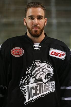 03.08.2016 - Eishockey - Saison 2016 2017 - DEL - Thomas Sabo Icetigers Ice Tigers Nürnberg - Mannschaftsfoto - MaWi - Marius Möchel Moechel (77, Thomas Sabo Ice Tigers Nürnberg) Einzelbild