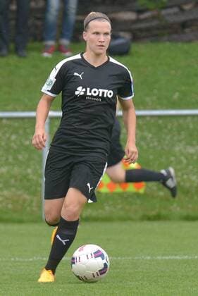 03.08.2016, xtkx, Fussball Testspiel, TSG Neu Isenburg - 1.FFC Frankfurt, emspor v.l. Nadine Anstatt (FFC Frankfurt) , Neu Isenburg