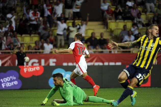 Torjubel Germain (mon) FOOTBALL : AS Monaco vs Fenerbahce Istanbul - Champions League Quali - 03 08 2016 FranckPennant Panoramic 