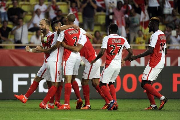 Torjubel Germain (mon) FOOTBALL : AS Monaco vs Fenerbahce Istanbul - Champions League Quali - 03 08 2016 FranckPennant Panoramic 