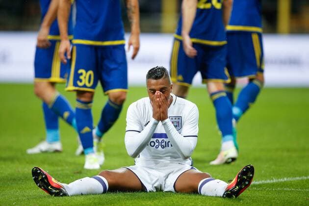 Anderlecht s Youri Tielemans pictured during the return leg of the third qualification round for the Champions League competition between Belgian first league soccer team RSC Anderlecht and Russian team FC Rostov in Brussels, Wednesday 03 August 2016. The first leg ended in a 2-2 draw. BRUNOxFAHY  x04903022x