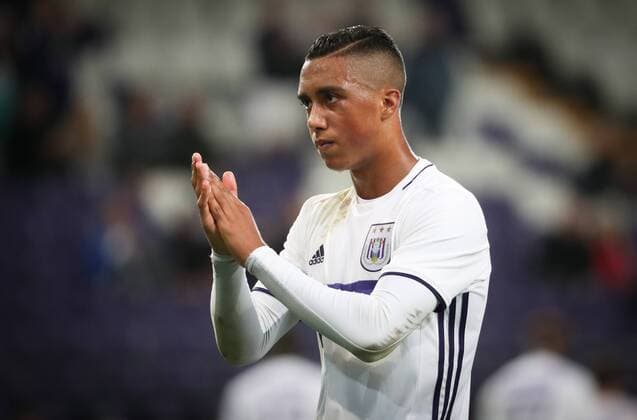 Anderlecht s Youri Tielemans looks dejected after the return leg of the third qualification round for the Champions League competition between Belgian first league soccer team RSC Anderlecht and Russian team FC Rostov in Brussels, Wednesday 03 August 2016. The first leg ended in a 2-2 draw. VIRGINIExLEFOUR  x04903135x