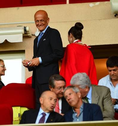 UEFA Champions League Third qualifying round second leg match between Monaco and Fenerbahce at Stade Louis II Stadium in Monaco , France on August 03, 2016. Final Score : Monaco 3 - Fenerbahce 1 Pictured: Pierre Luigi Collina 