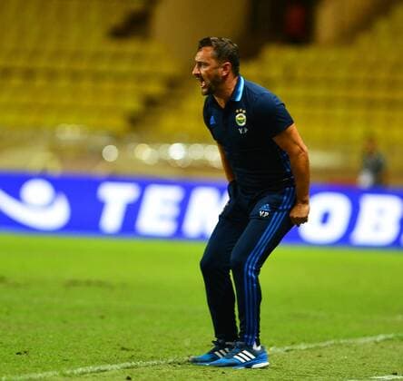 UEFA Champions League Third qualifying round second leg match between Monaco and Fenerbahce at Stade Louis II Stadium in Monaco , France on August 03, 2016. Final Score : Monaco 3 - Fenerbahce 1 Pictured: Coach Vitor Pereira of Fenerbahce. 