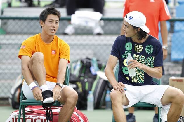 Kei Nishikori (JPN), AUGUST 3, 2016 - Tennis : Men s Singles Training session at Olympic Tennis Centre during the Rio 2016 Olympic Games Olympische Spiele Olympia OS in Rio de Janeiro, Brazil. Noxthirdxpartyxsales  (qdwa049280)