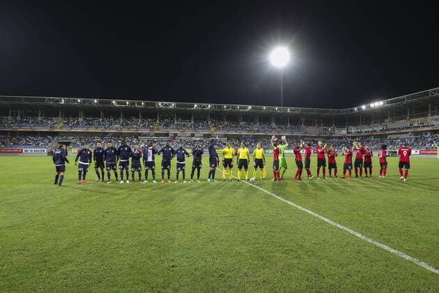 presentation equipe Fußball, Europa League Quali - FK Qäbälä - Lille OSC - 04 08 2016 GwendolineLeGoff Panoramic 