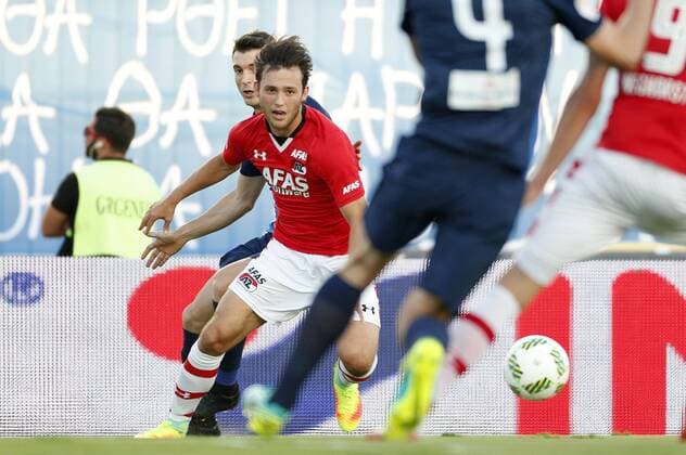 during the UEFA Europa League third round second leg match between Giannina and AZ Alkmaar on August 4, 2016 at the Peristeri stadium in Athens, Greece. Giannina v AZ Alkmaar UEFA Europa League third round 2016 2017 xVIxJeroenxPutmansxIVx 5934329