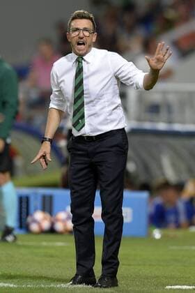 Bilder des Tages - Sport Reggio Emilia, Italien - Fussball, Europa League Quali, Sassuolo Calcio vs. FC Luzern: Eusebio Di Francesco 