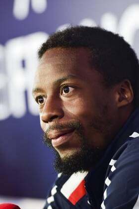 Gael Monfils - Rio de Janeiro, Olympische Sommerspiele - Pressetermin Nationalteam Tennis Frankreich - 04 08 2016 JBAutissier Panoramic 