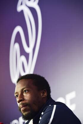 Gael Monfils - Rio de Janeiro, Olympische Sommerspiele - Pressetermin Nationalteam Tennis Frankreich - 04 08 2016 JBAutissier Panoramic 