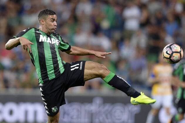 Reggio Emilia, Italien - Fussball, Europa League Quali, Sassuolo Calcio vs. FC Luzern: Gregoire Defrel 