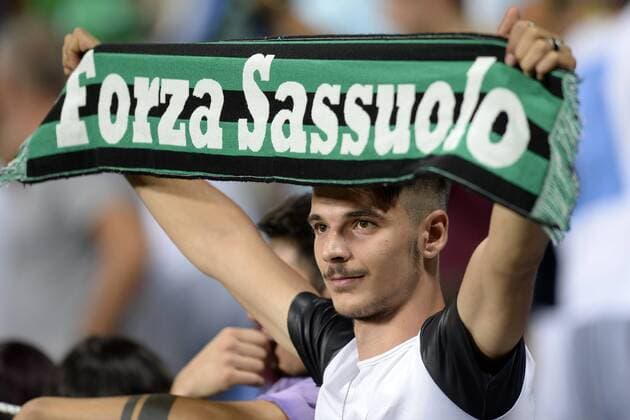 Reggio Emilia, Italien - Fussball, Europa League Quali, Sassuolo Calcio-Fans 