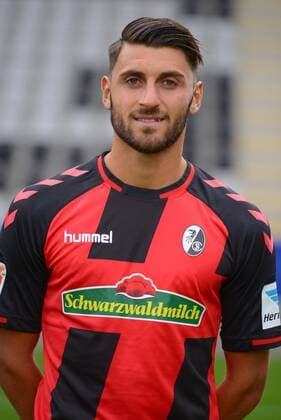 Freiburg 5.08.2016 Fussball 1.Bundesliga und Portrait Grifo Vincenzo SC Freiburg. Freiburg Copyright: xLaegler Eibner-Pressefotox EP_SLR