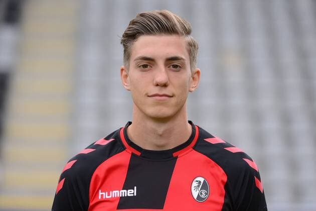 Freiburg 5.08.2016 Fussball 1.Bundesliga und Portrait Hufnagel Lucas SC Freiburg. Freiburg Copyright: xLaegler Eibner-Pressefotox EP_SLR