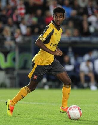 Fotball , 5. august 2016 , friendly match Viking FK - FC Arsenal Gedion Zelalem 