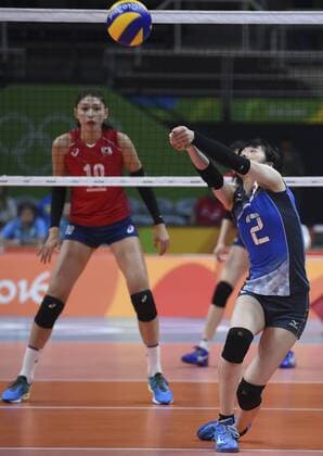 Rio 2016, Volleyball, Damen, Japan Südkorea 2016 Volleyball Olympics RIO DE JANEIRO, RJ - 06.08.2016: 2016 VOLLEYBALL OLYMPICS - Haruka Miyashita (JPN) during the Volleyball Rio Olympics 2016 held in Maracanãzinho. NOT AVAILABLE FOR LICENSING IN CHINA (Photo: Celso Pupo Fotoarena) x1171736x  CelsoxPupo