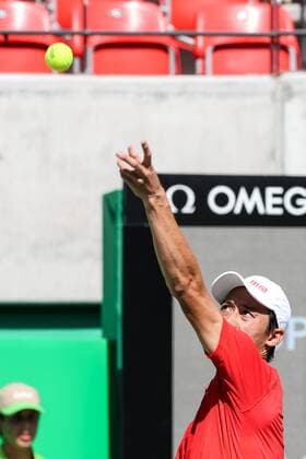 2016 Tennis Olympics RIO DE JANEIRO, RJ - 06.08.2016: 2016 TENNIS OLYMPICS - Kei Nishikori (JPN) during the Tennis Rio Olympics 2016 held at the Olympic Tennis Centre. NOT AVAILABLE FOR LICENSING IN CHINA (Photo: Andre Chaco Fotoarena) x1171898x  AndrexChaco